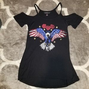 NWOT Rock & republic american flag eagle